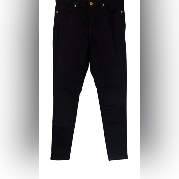 Denim - Micheal Kors Izzy Skinny Jeans-Black